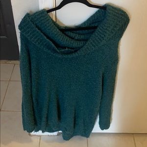 Green sweater
